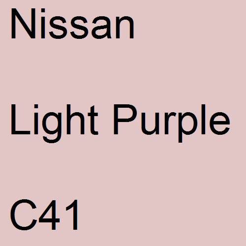 Nissan, Light Purple, C41.